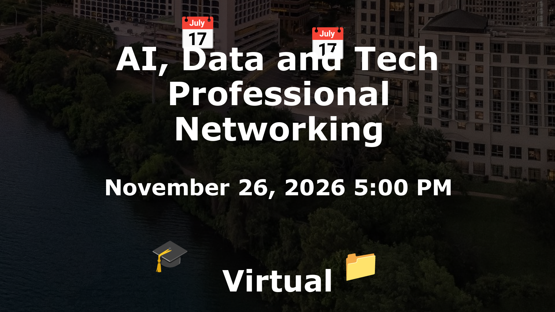 AI, Data and Tech Professional Networking event image